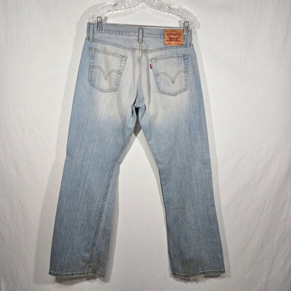 Levi's Other - Vintage LEVI'S 527 Low Boot Cut Trash Yellowstone Heavy Duty Jeans Size W33 L32.
